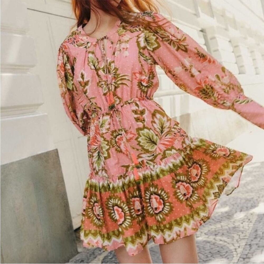 Farm Rio Aura Floral Dress - Picture 3 of 8